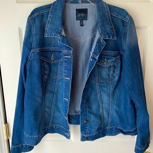 719
Jessica Simpson Women's Plus Size 2x Pixie Classic Feminine Fit Jean Jacket